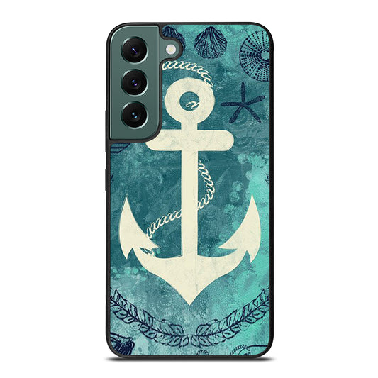 NAUTICAL ANCHOR ART Samsung Galaxy S22 Case Cover