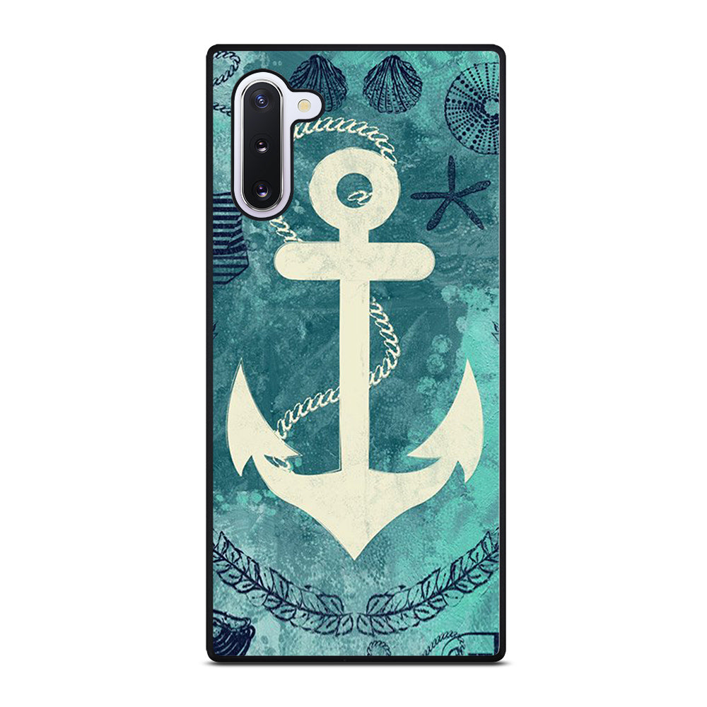 NAUTICAL ANCHOR ART Samsung Galaxy Note 10 Case Cover