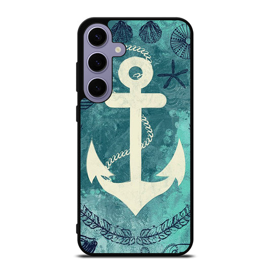 NAUTICAL ANCHOR ART Samsung Galaxy S24 Plus Case Cover