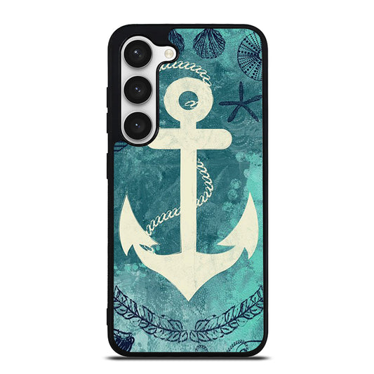 NAUTICAL ANCHOR ART Samsung Galaxy S23 Case Cover