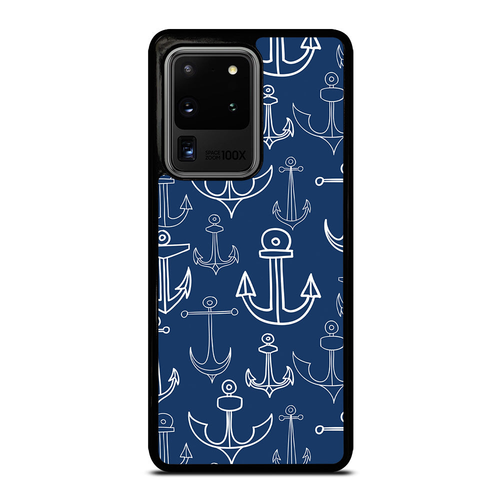 NAUTICAL ANCHOR PATTERN Samsung Galaxy S20 Ultra Case Cover
