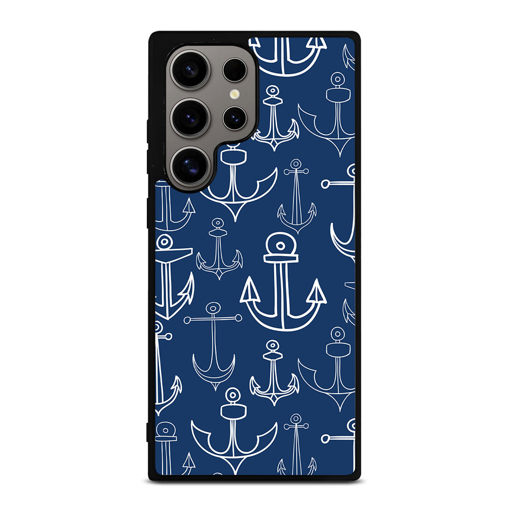 NAUTICAL ANCHOR PATTERN Samsung Galaxy S24 Ultra Case Cover