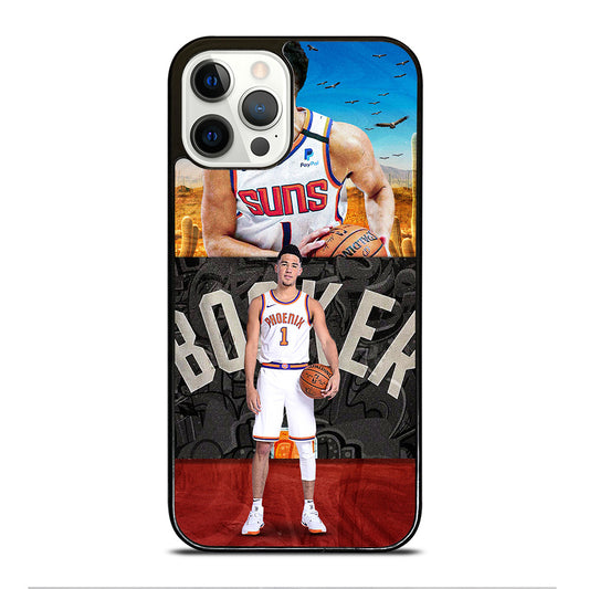 NBA DEVIN BOOKER PHOENIX SUNS BASKETBALL iPhone 12 Pro Case Cover