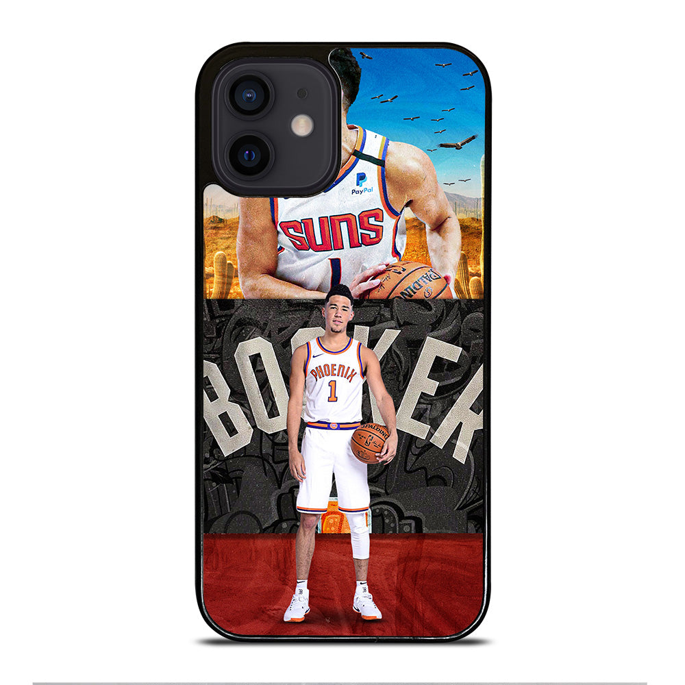 NBA DEVIN BOOKER PHOENIX SUNS BASKETBALL iPhone 12 Mini Case Cover