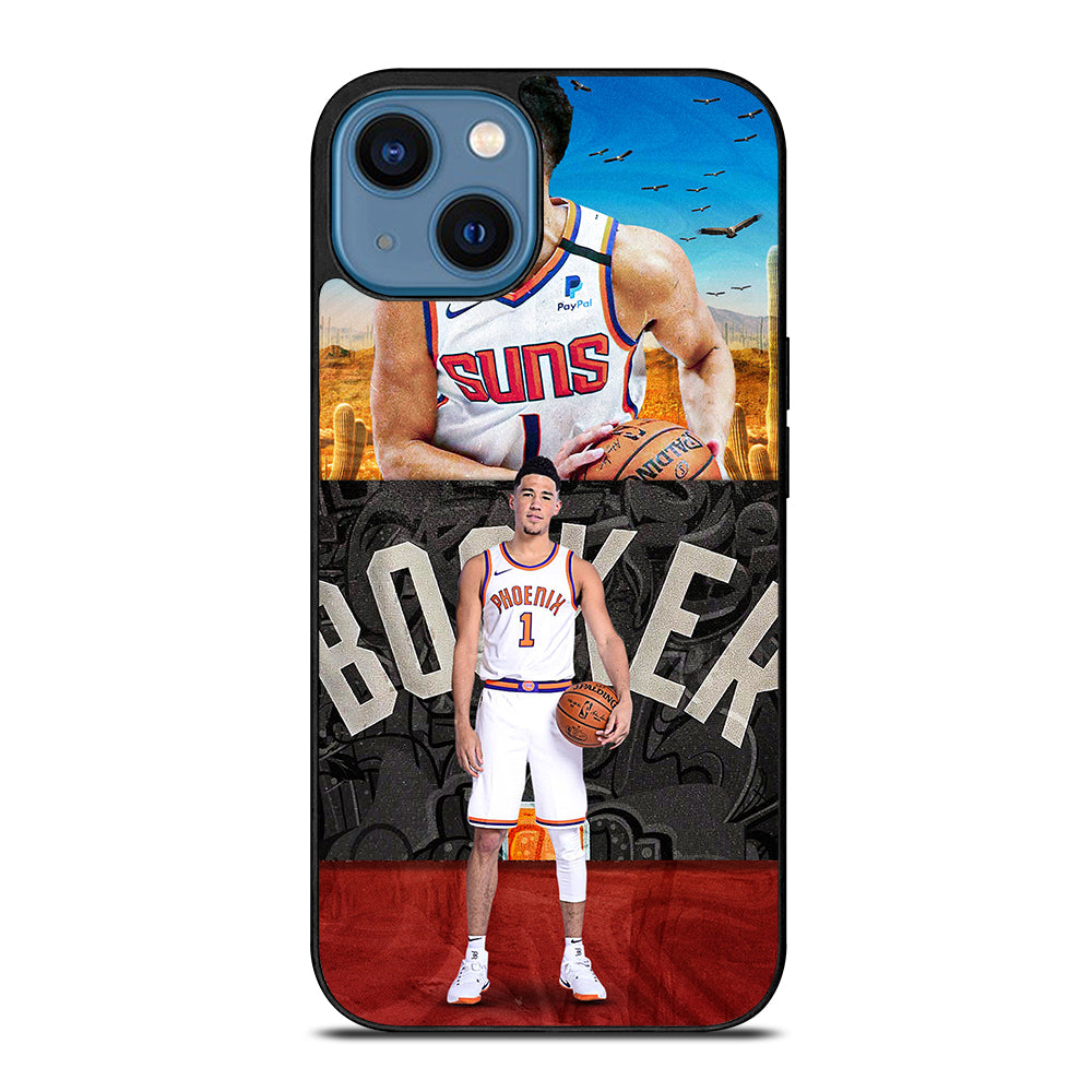 NBA DEVIN BOOKER PHOENIX SUNS BASKETBALL iPhone 14 Case Cover