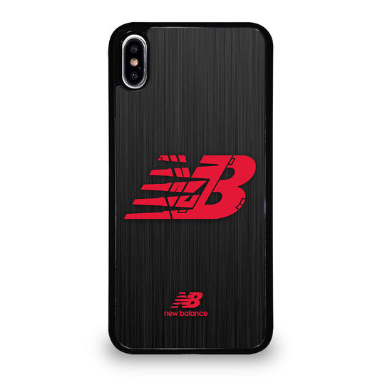 NEW BALANCE LOGO METAL iPhone XS Max Case Cover