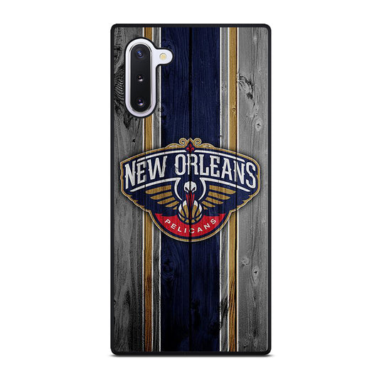 NEW ORLEANS PELICANS WOODEN LOGO Samsung Galaxy Note 10 Case Cover