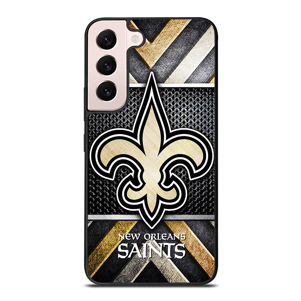 NEW ORLEANS SAINTS METAL LOGO Samsung Galaxy S22 Plus Case Cover