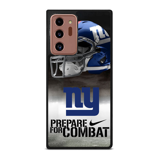 NEW YORK GIANTS PREPARE FOR COMBAT Samsung Galaxy Note 20 Ultra Case Cover