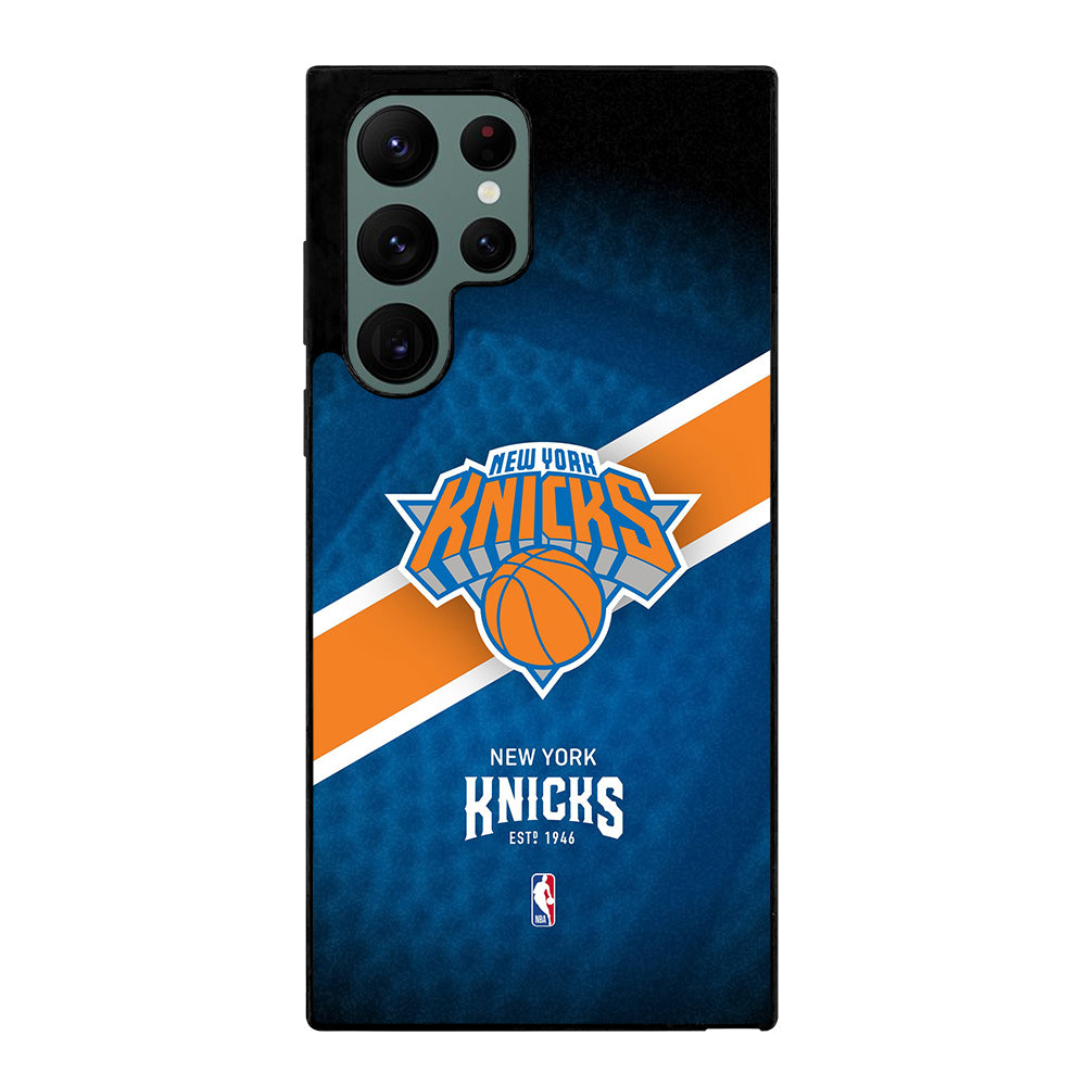 NEW YORK KNICKS LOGO NBA 1 Samsung Galaxy S22 Ultra Case Cover