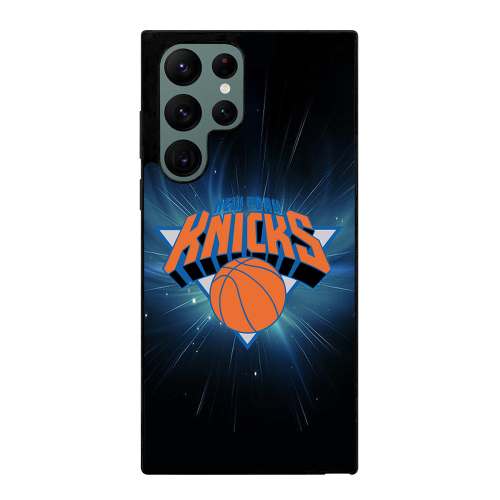 NEW YORK KNICKS NBA LOGO Samsung Galaxy S22 Ultra Case Cover