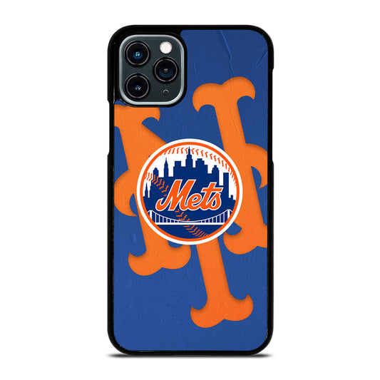 NEW YORK METS LOGO BASEBALL 1 iPhone 11 Pro Case Cover
