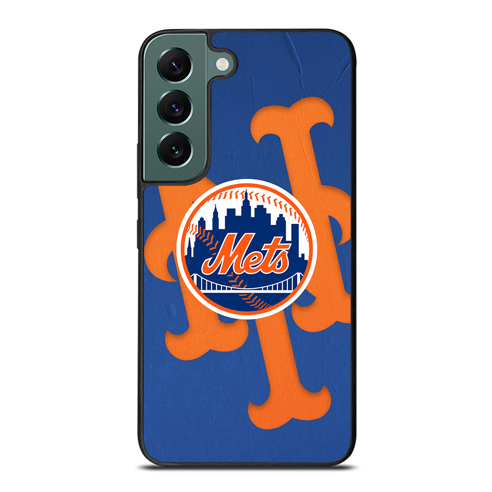 NEW YORK METS LOGO BASEBALL 1 Samsung Galaxy S22 Case Cover