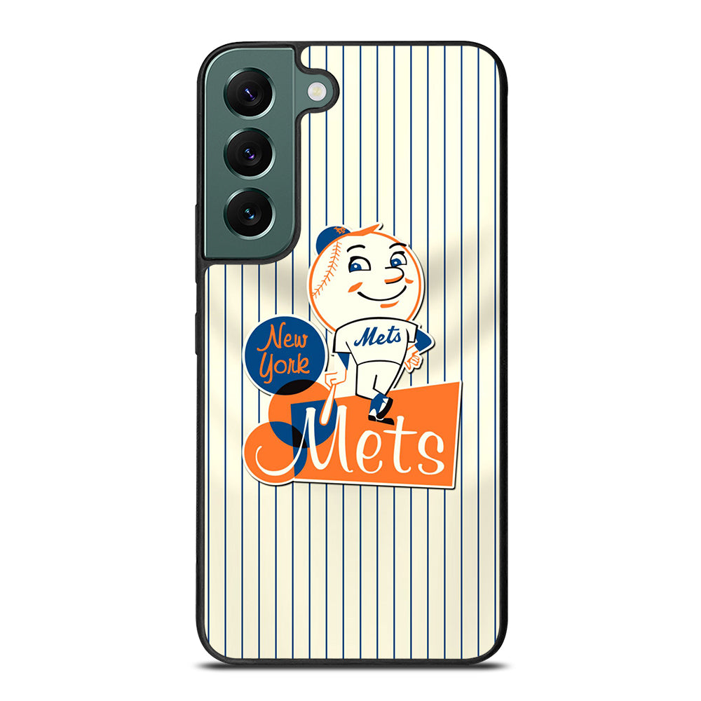 NEW YORK METS LOGO BASEBALL 2 Samsung Galaxy S22 Case Cover