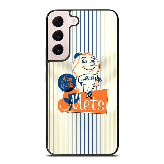 NEW YORK METS LOGO BASEBALL 2 Samsung Galaxy S22 Plus Case Cover