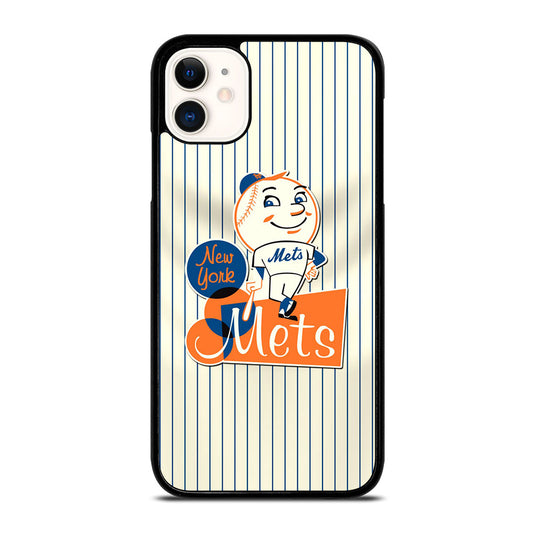NEW YORK METS LOGO BASEBALL 2 iPhone 11 Case Cover