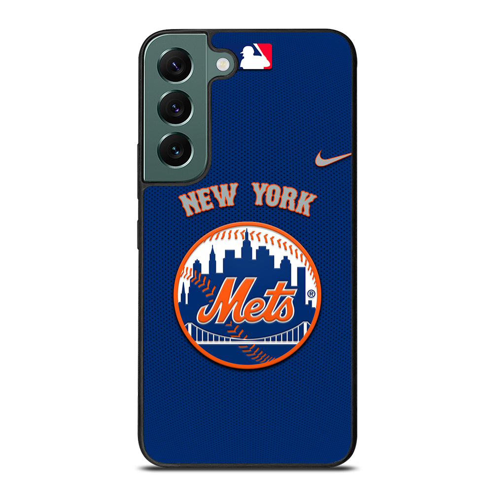 NEW YORK METS LOGO BASEBALL 3 Samsung Galaxy S22 Case Cover