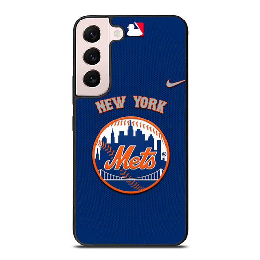 NEW YORK METS LOGO BASEBALL 3 Samsung Galaxy S22 Plus Case Cover