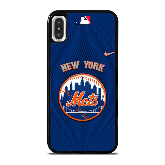 NEW YORK METS LOGO BASEBALL 3 iPhone X / XS Case Cover