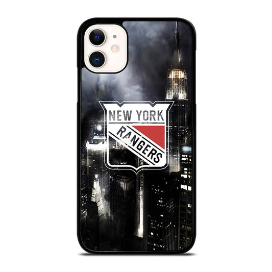 NEW YORK RANGERS CITY LOGO iPhone 11 Case Cover