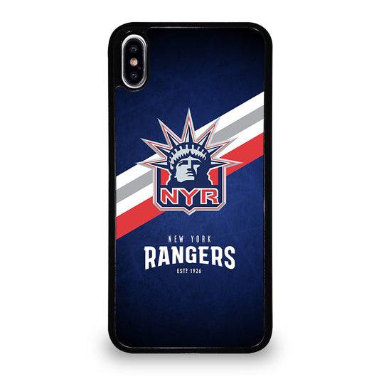 NEW YORK RANGERS LOGO HOCKEY 1 iPhone XS Max Case Cover