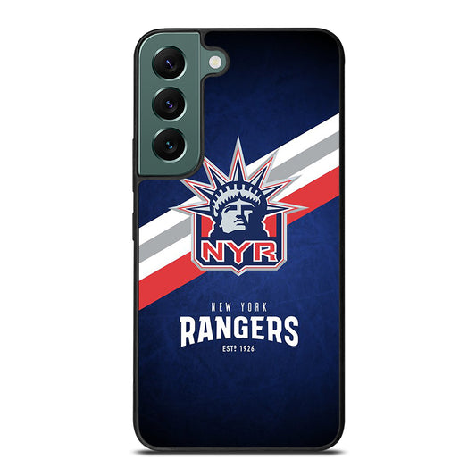 NEW YORK RANGERS LOGO HOCKEY 1 Samsung Galaxy S22 Case Cover