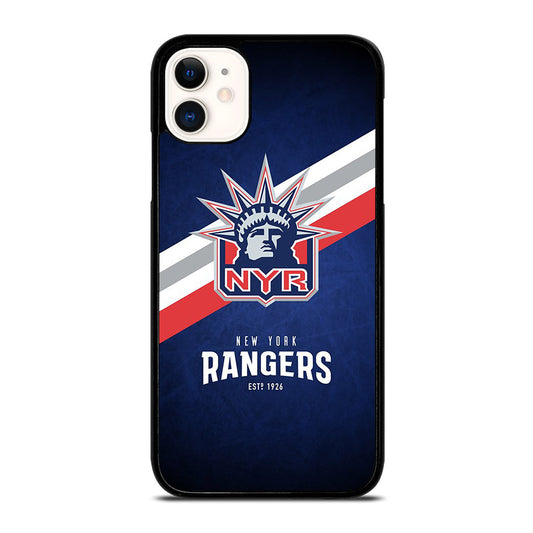 NEW YORK RANGERS LOGO HOCKEY 1 iPhone 11 Case Cover