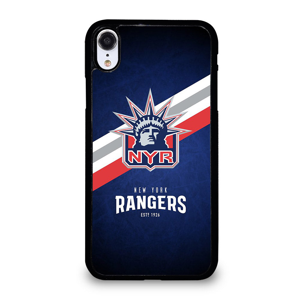 NEW YORK RANGERS LOGO HOCKEY 1 iPhone XR Case Cover