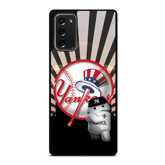 NEW YORK YANKEES MLB LOGO 3 Samsung Galaxy Note 20 Case Cover