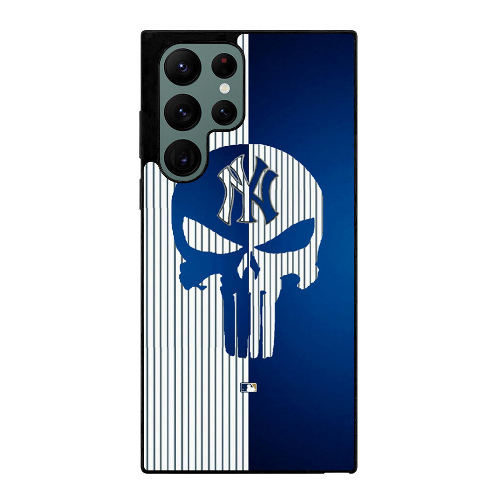 NEW YORK YANKEES PUNISHER Samsung Galaxy S22 Ultra Case Cover