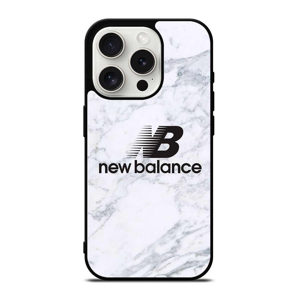 NEW BALANCE LOGO MARBLE iPhone 15 Pro Case Cover