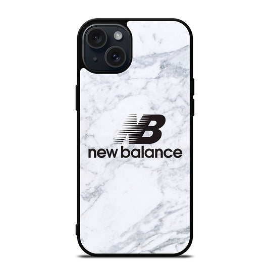 NEW BALANCE LOGO MARBLE iPhone 15 Plus Case Cover