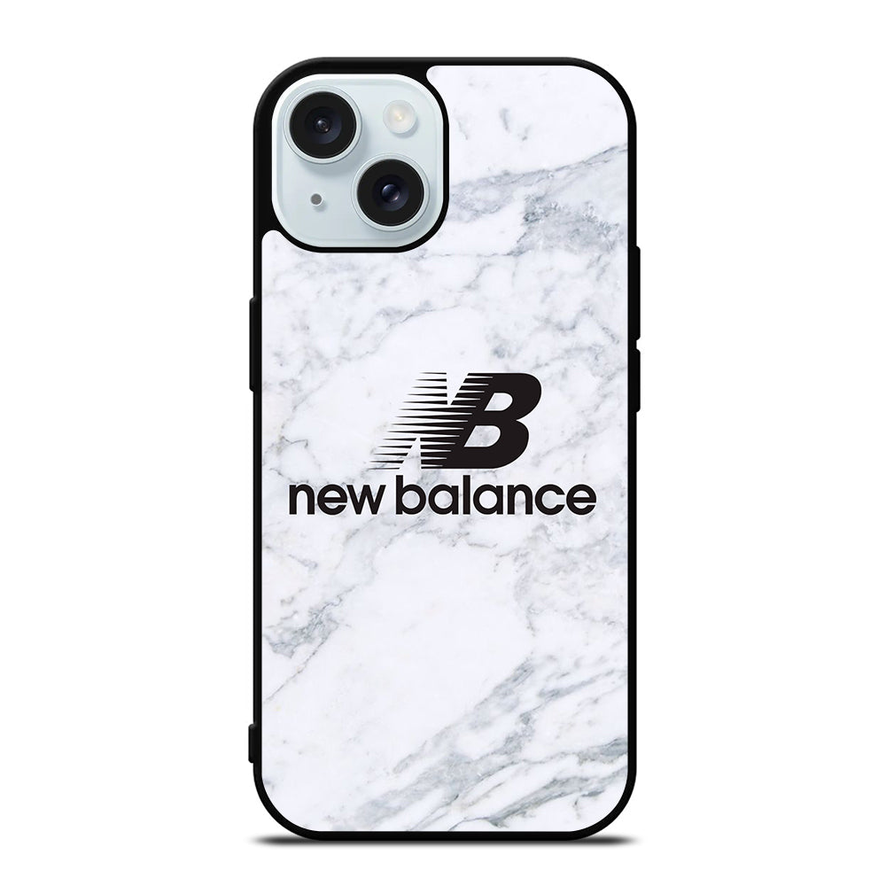 NEW BALANCE LOGO MARBLE iPhone 15 Case Cover
