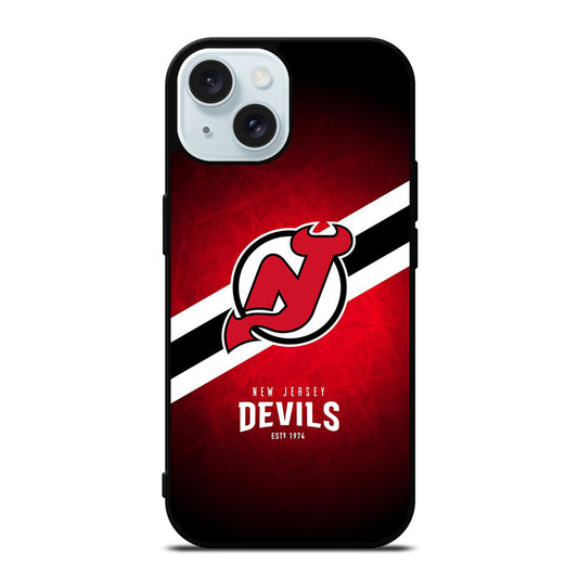 NEW JERSEY DEVILS NHL TEAM 3 iPhone 15 Case Cover