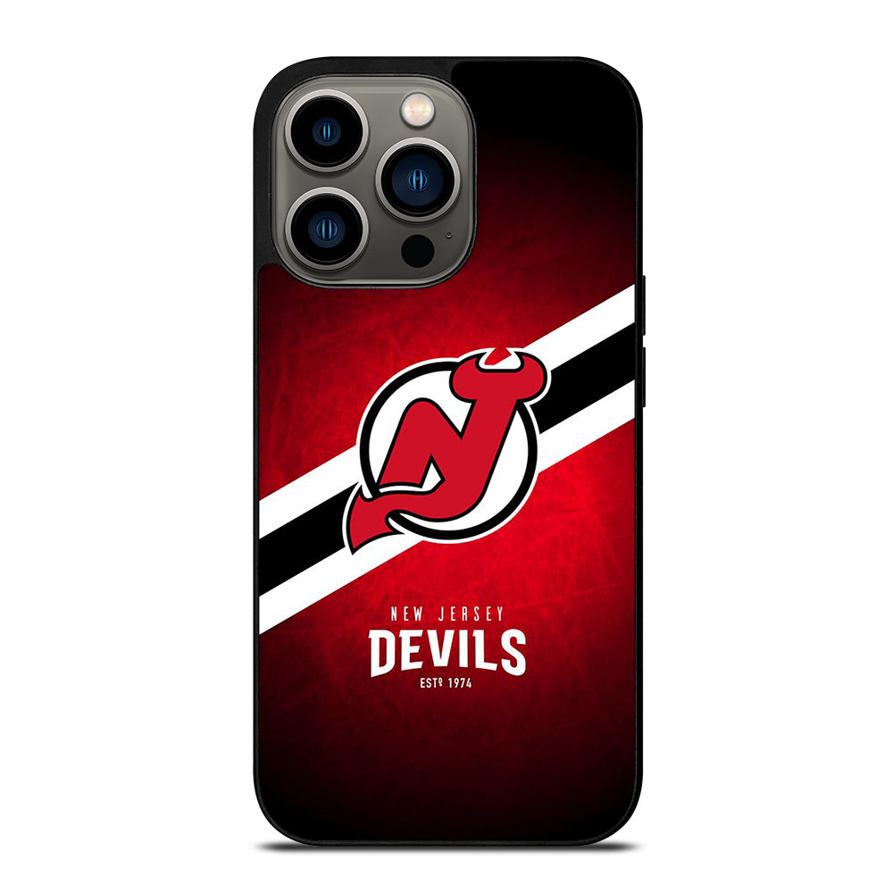 NEW JERSEY DEVILS NHL TEAM 3 iPhone 13 Pro Case Cover