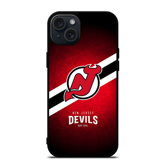 NEW JERSEY DEVILS NHL TEAM 3 iPhone 15 Plus Case Cover