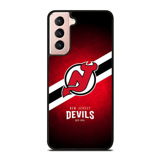 NEW JERSEY DEVILS NHL TEAM 3 Samsung Galaxy S21 Case Cover