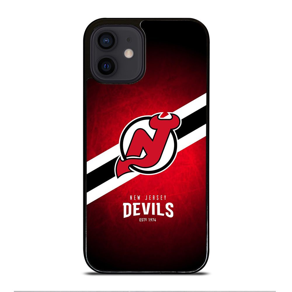 NEW JERSEY DEVILS NHL TEAM 3 iPhone 12 Mini Case Cover