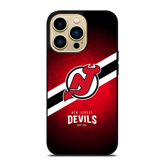 NEW JERSEY DEVILS NHL TEAM 3 iPhone 14 Pro Max Case Cover