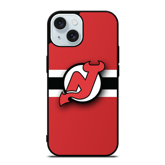 NEW JERSEY DEVILS NHL TEAM iPhone 15 Case Cover