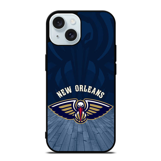 NEW ORLEANS PELICANS NBA iPhone 15 Case Cover