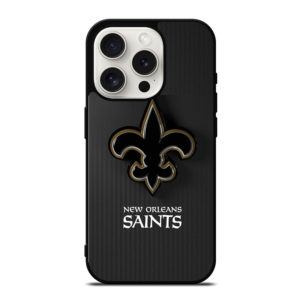 NEW ORLEANS SAINTS EMBLEM iPhone 15 Pro Case Cover