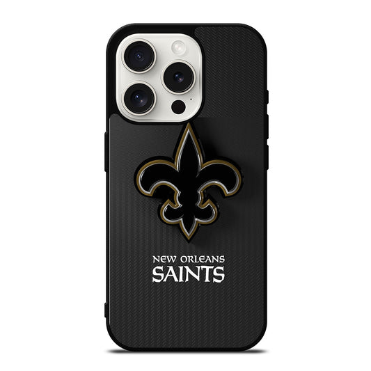 NEW ORLEANS SAINTS EMBLEM iPhone 15 Pro Case Cover