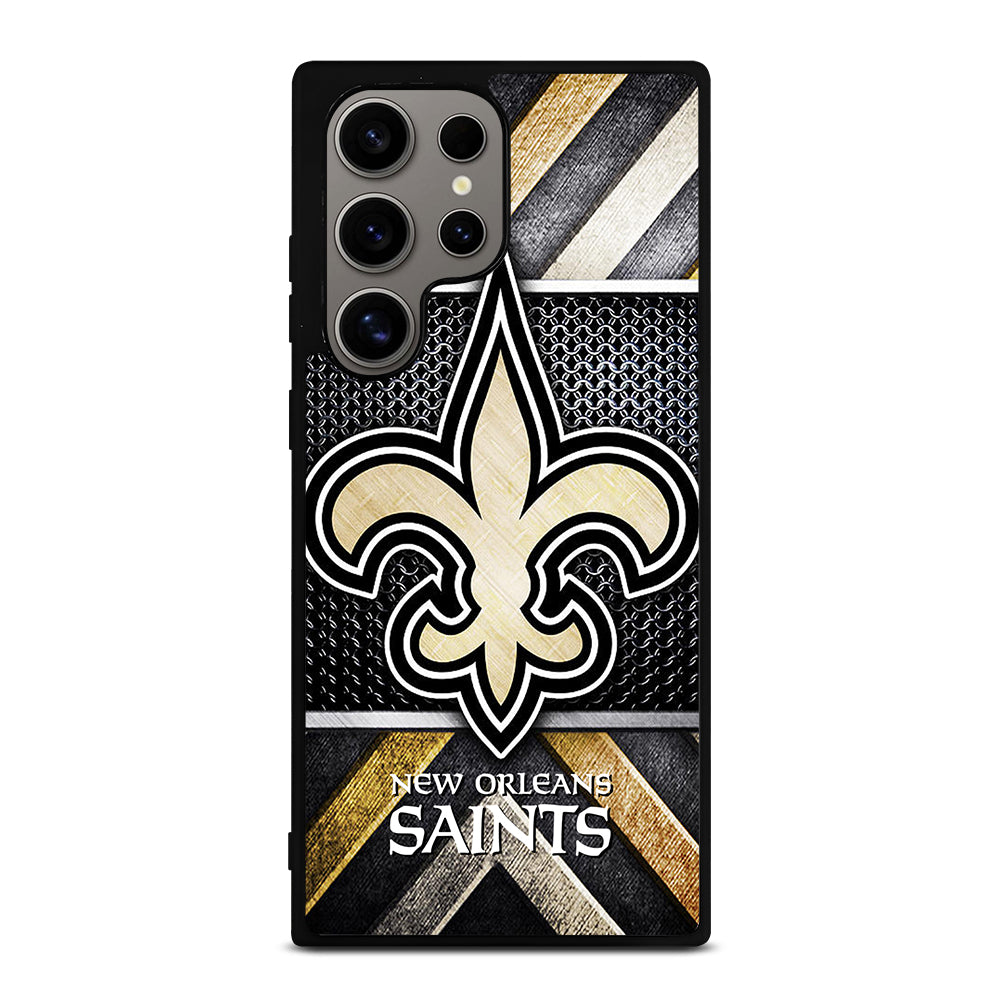 NEW ORLEANS SAINTS METAL LOGO Samsung Galaxy S24 Ultra Case Cover