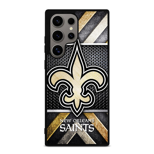 NEW ORLEANS SAINTS METAL LOGO Samsung Galaxy S24 Ultra Case Cover