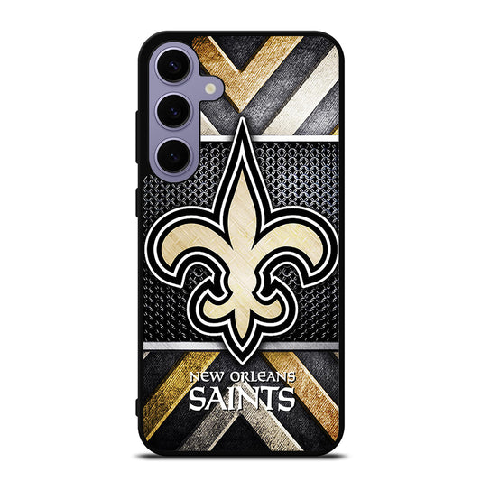 NEW ORLEANS SAINTS METAL LOGO Samsung Galaxy S24 Plus Case Cover