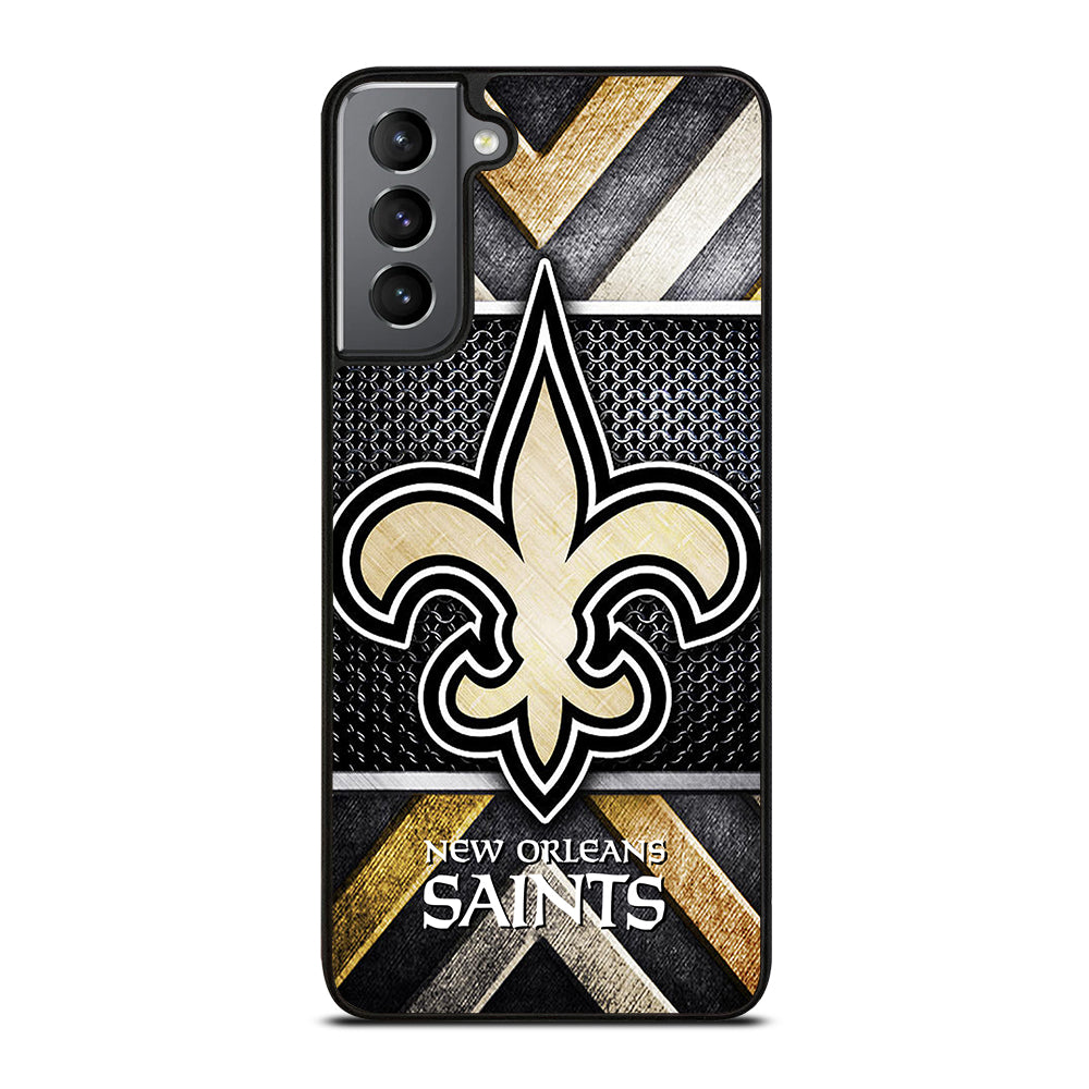 NEW ORLEANS SAINTS METAL LOGO Samsung Galaxy S21 Plus Case Cover