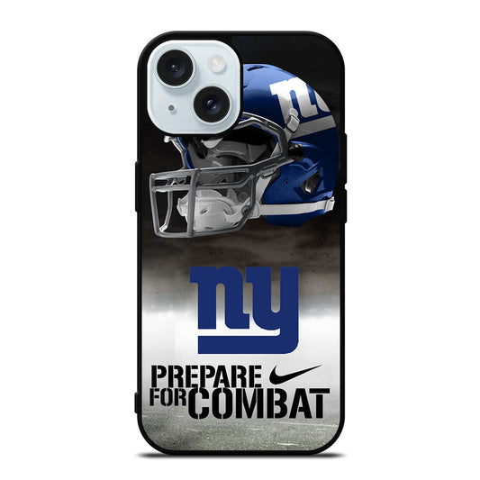 NEW YORK GIANTS PREPARE FOR COMBAT iPhone 15 Case Cover