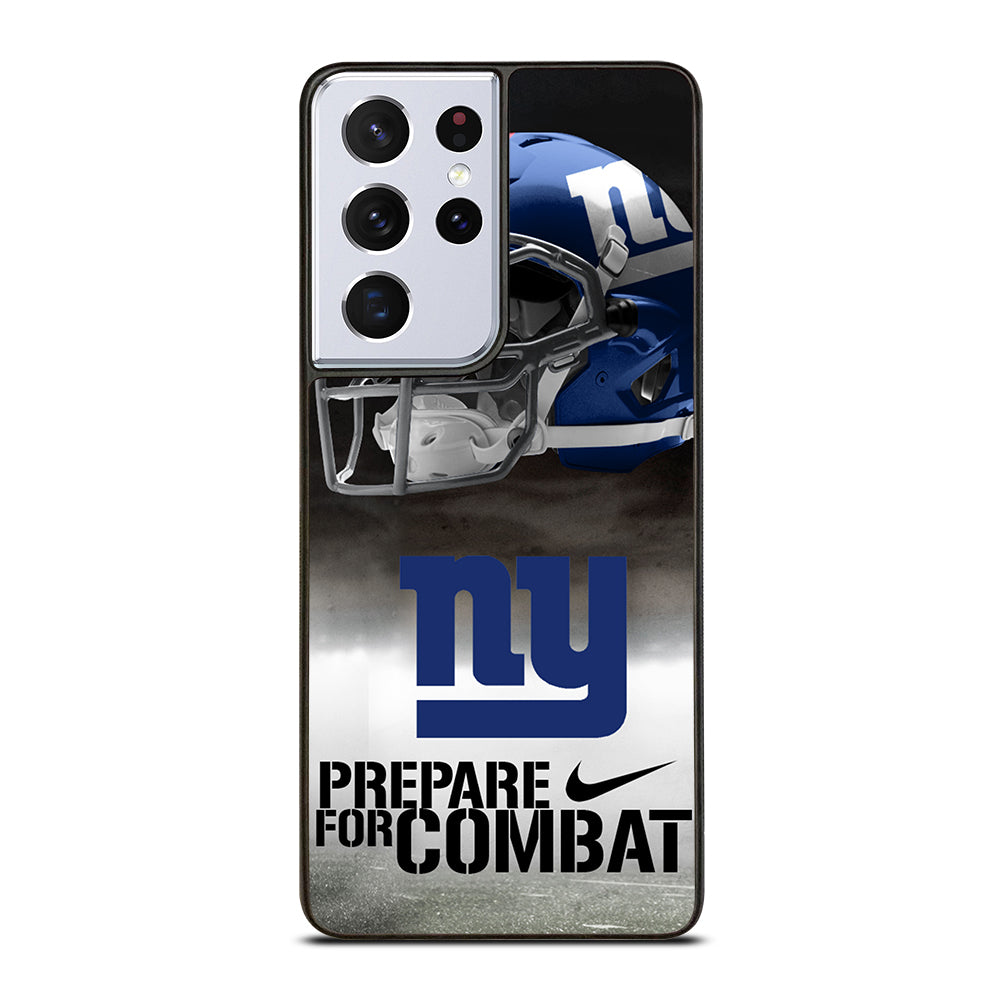 NEW YORK GIANTS PREPARE FOR COMBAT Samsung Galaxy S21 Ultra Case Cover