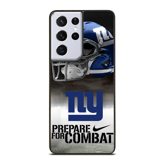 NEW YORK GIANTS PREPARE FOR COMBAT Samsung Galaxy S21 Ultra Case Cover